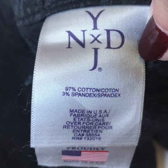 NYDJ Black and Grey subtle print - Picture 4 of 5